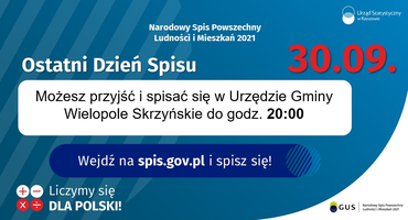 Ostatni dzień spisu !