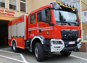 W Gminie Wielopole Skrzyńskie pojawił się nowy wóz strażacki.