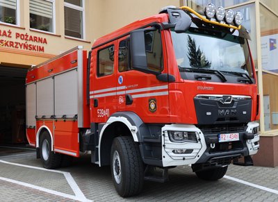 W Gminie Wielopole Skrzyńskie pojawił się nowy wóz strażacki.