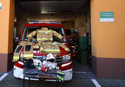 Doposażenie jednostek OSP z Gminy Wielopole Skrzyńskie